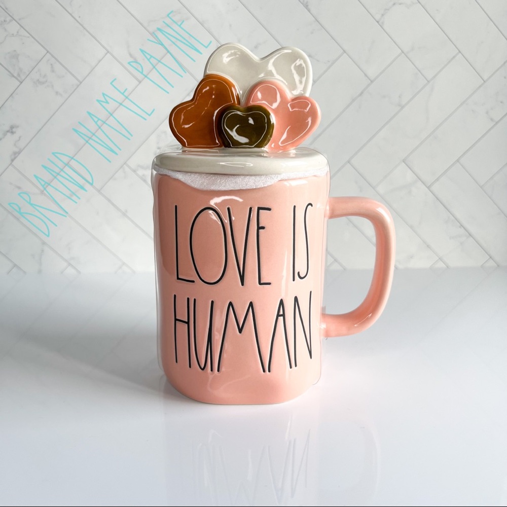 Rae Dunn Love is Human Mug